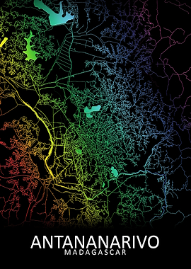 Antananarivo City Map