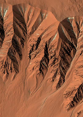 Mars Fresh Crater Gullies