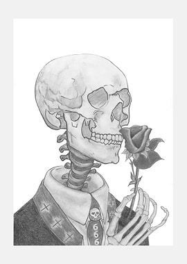 Businessman skeleton