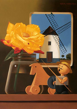 The knight Don Quixote