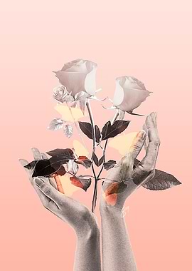 Florescent Hands Pink