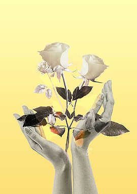 Florescent Hands Yellow