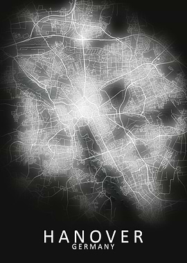 Hanover Germany City Map