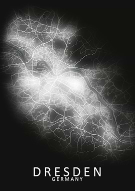 Dresden Germany City Map