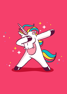 Dabbing unicorn