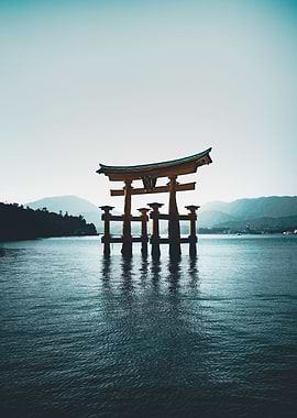 Submerged Torii Gate