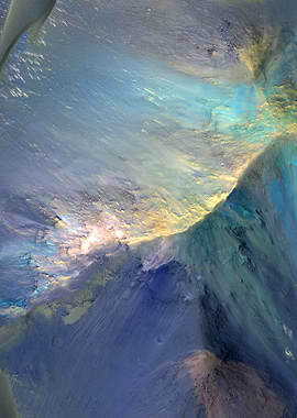 Mars Hills are Colorful