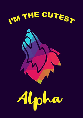 Cute Alpha Wolf 12