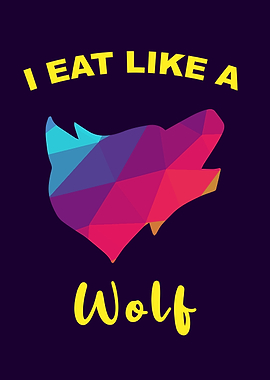 Cute and Funny Eat Wolf 6
