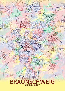Braunschweig Germany Map