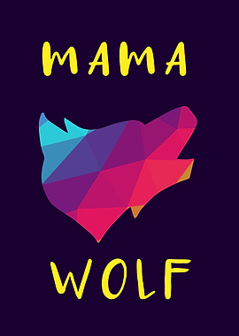 Mama Wolf Animal 7