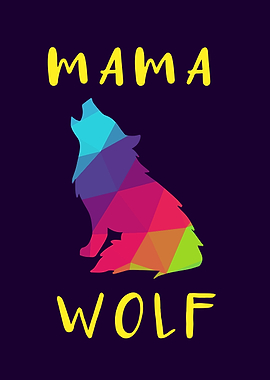 Mama Wolf Animal 8