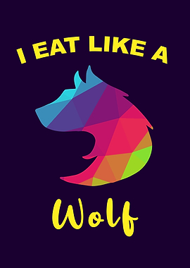 Cute and Funny Eat Wolf 8