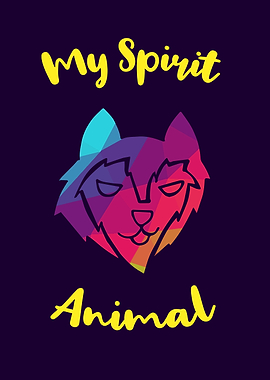Spirit Animal Wolf 9