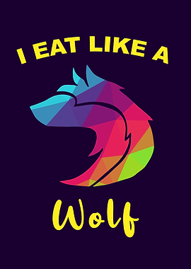 Cute and Funny Eat Wolf 9