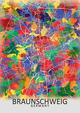 Braunschweig Germany Map