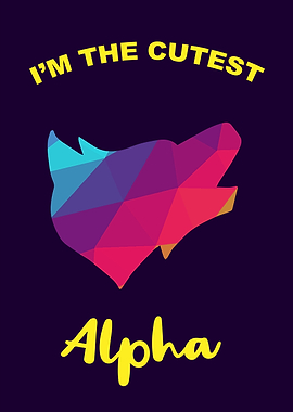 Cute Alpha Wolf 4