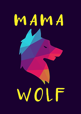Mama Wolf Animal 6