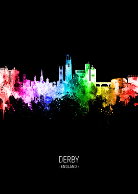 Derby England Skyline