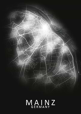 Mainz Germany City Map