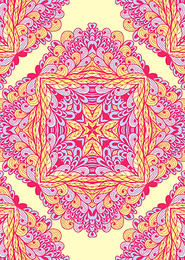 Floral Mandala Pattern 04