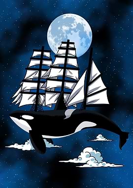 Fantasy Killer Whale