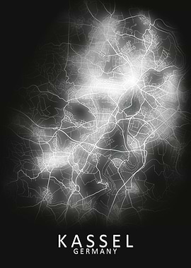 Kassel Germany City Map