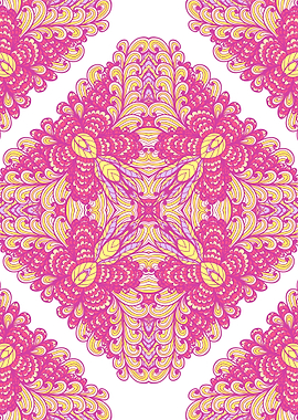 Floral Mandala Pattern 10