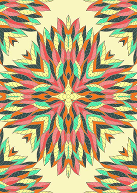 Floral Mandala Pattern 05