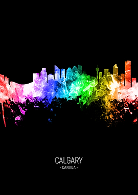 Calgary Canada Skyline