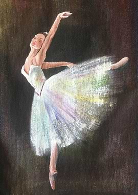 Soft Painted Ballerina
