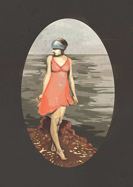 A Woman on the sea