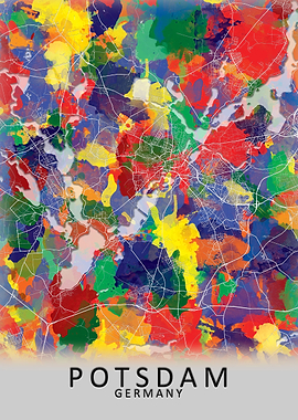 Potsdam Germany City Map