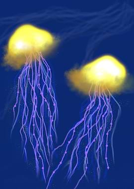 Zesty Bright Jellyfish
