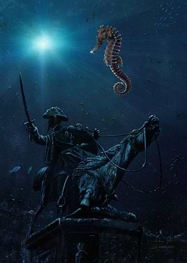 Dying Horse seahorse 2019