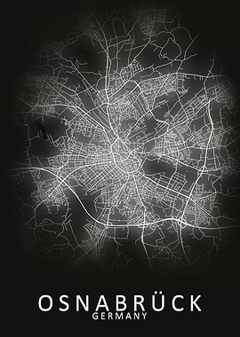 Osnabruck Germany City Map