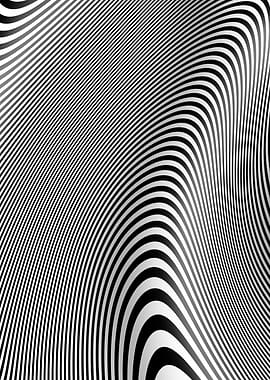 Abstract Wavy Lines