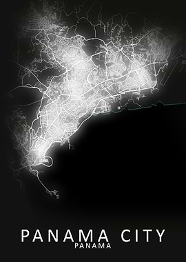 Panama City Map