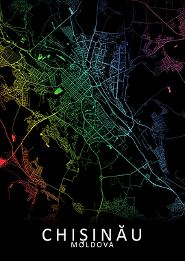 Chisinau Moldova City Map