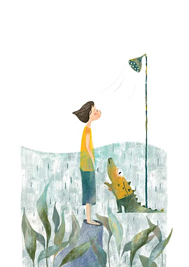 My friend is a crocodile