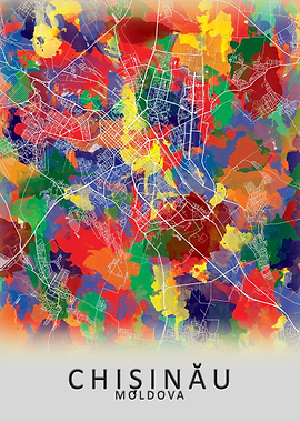 Chisinau Moldova City Map