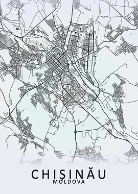 Chisinau Moldova City Map