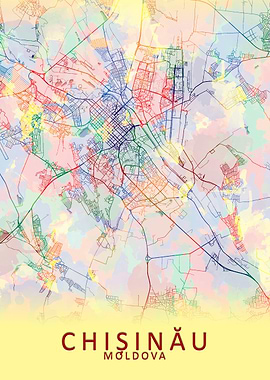 Chisinau Moldova City Map