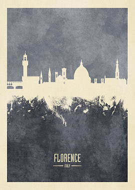Florence Italy Skyline