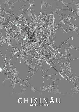 Chisinau Moldova City Map