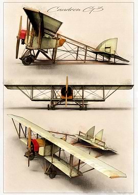 Caudron G3 WWI Plane
