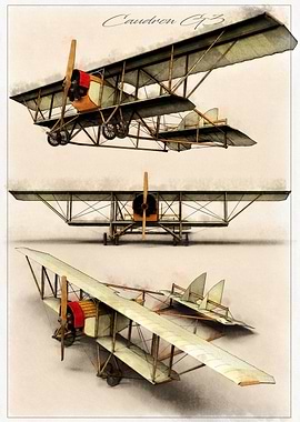 Caudron G3 WWI Plane