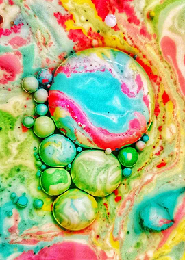 Bubbles or planets