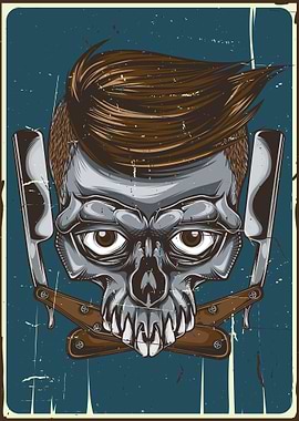 Barber Skull