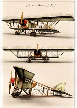 Caudron G3 WWI Plane